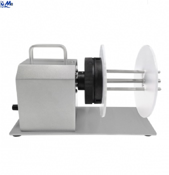 Coreless roll label rewinder X5S small automatic thermal label printer rewinder table top rewinding machine